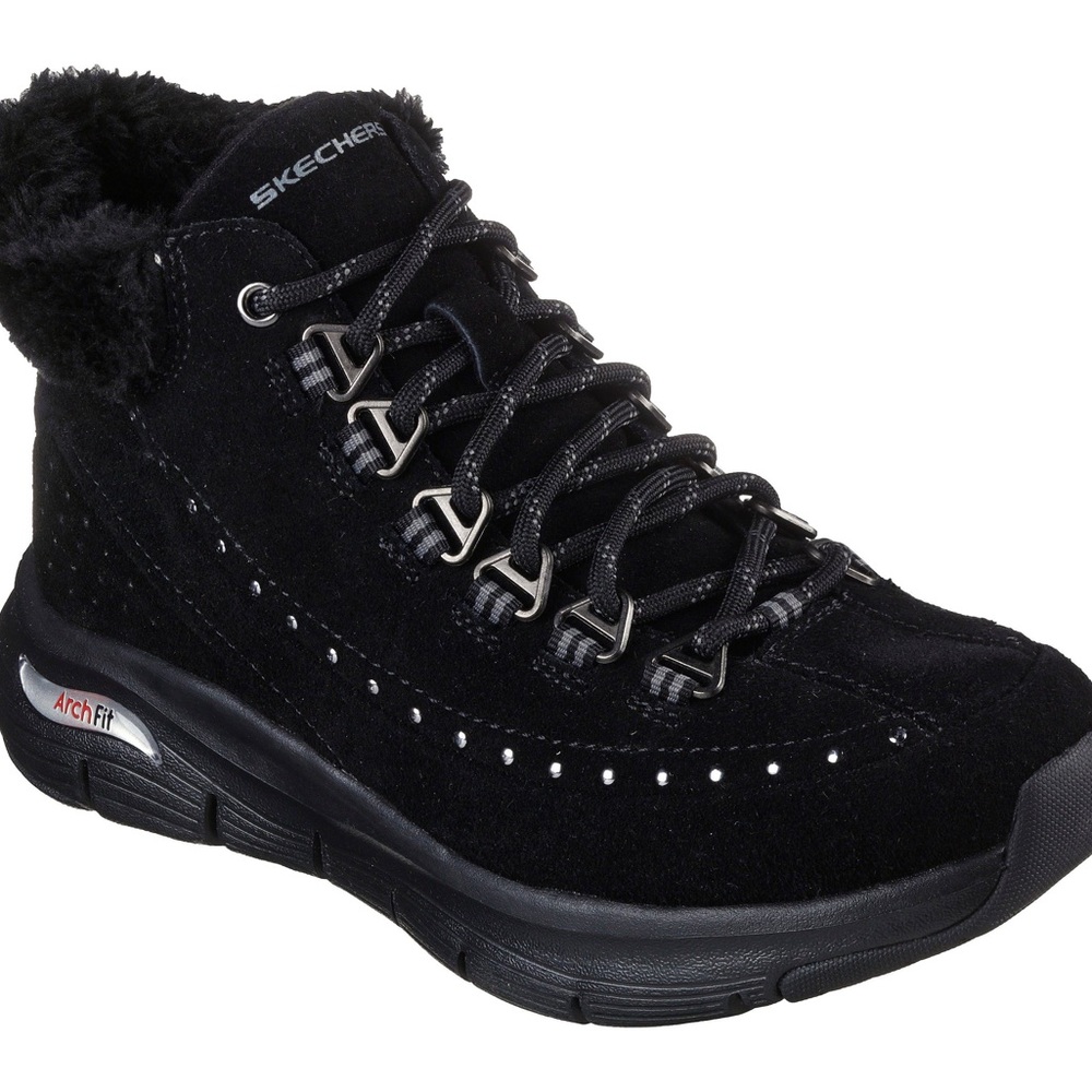 Sketchers D'Lites Hi Sneakers Shoes  Women's size 6.5 Black